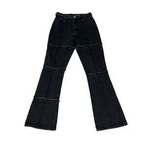 Nasty Gal Jeans, Black,‎ Size 4, #529-T